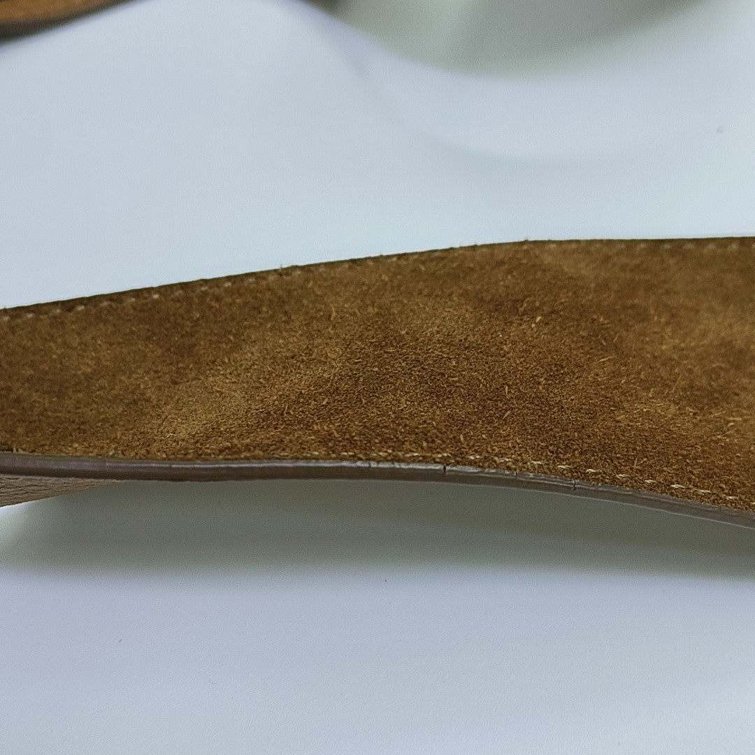 Pebble Bucket Large Suede Brown