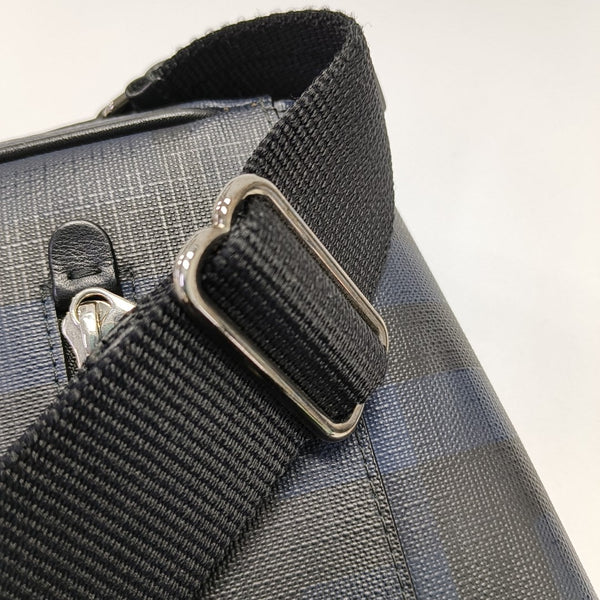 London Coated Canvas Blue