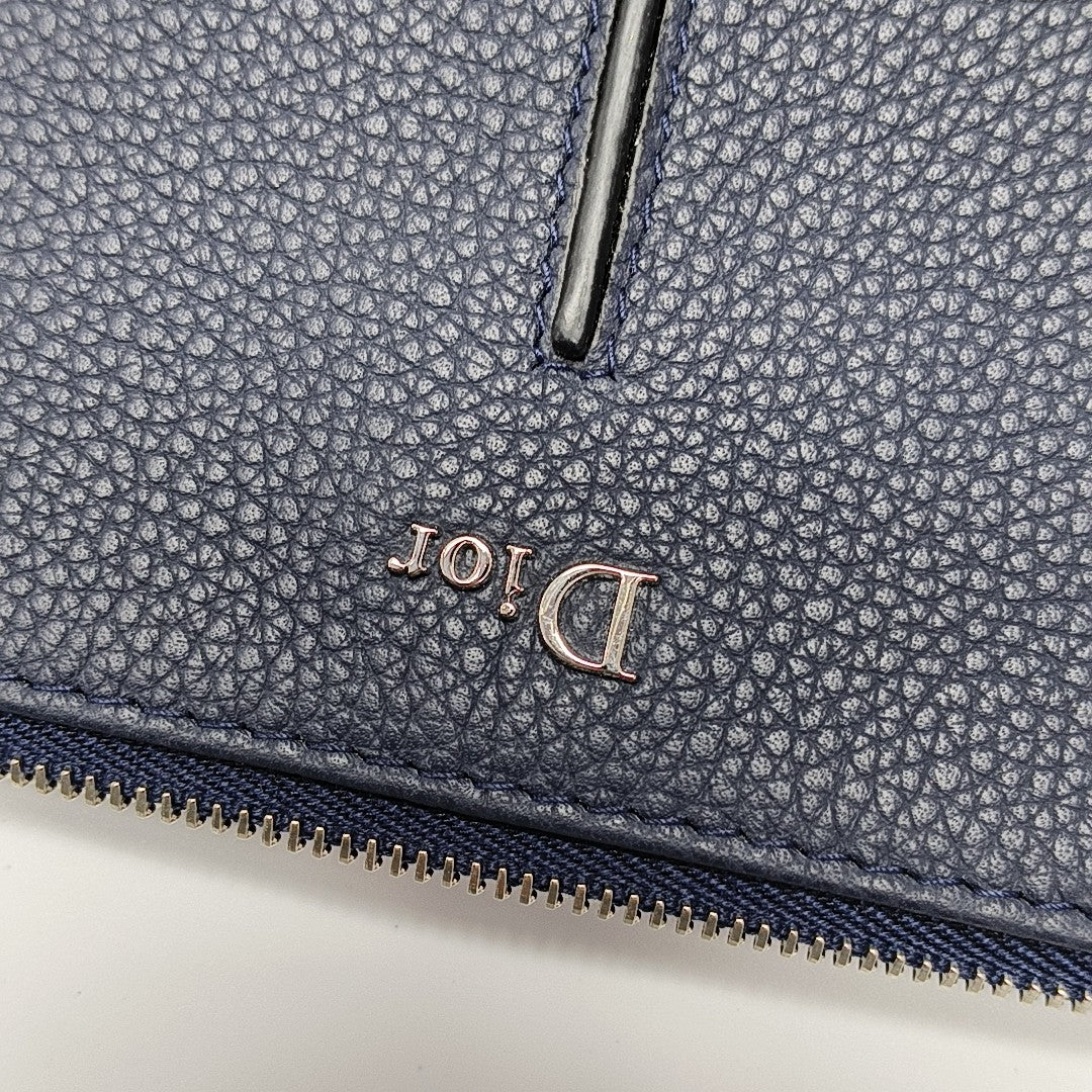 Calfskin Clutch Blue
