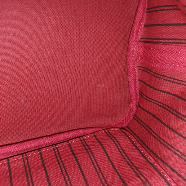 NEVERFULL MM Monogram Coated Canvas Brown