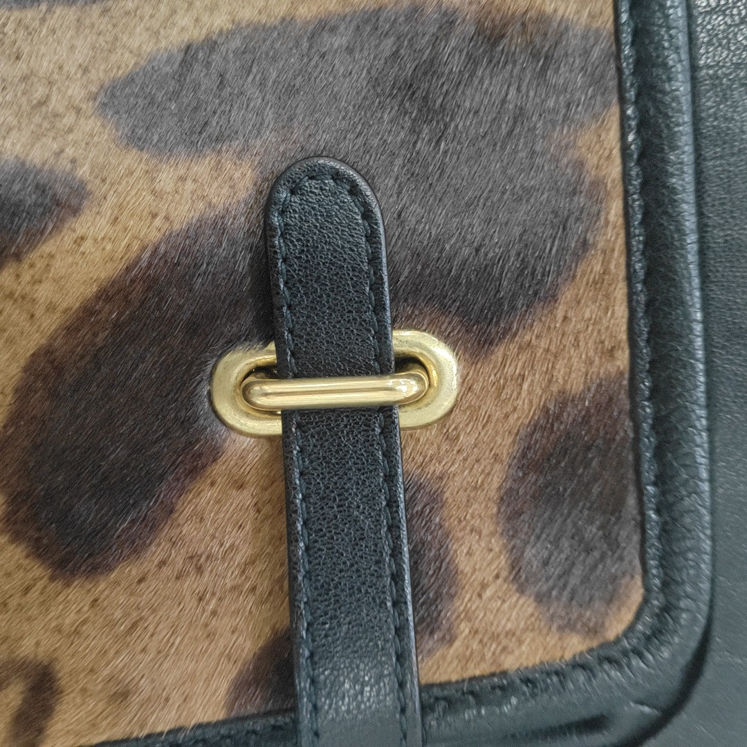 Horsehair Clutch Black