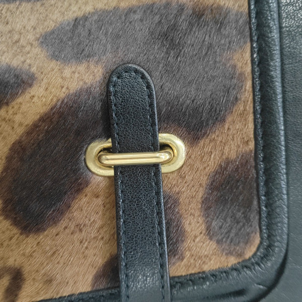Horsehair Clutch Black