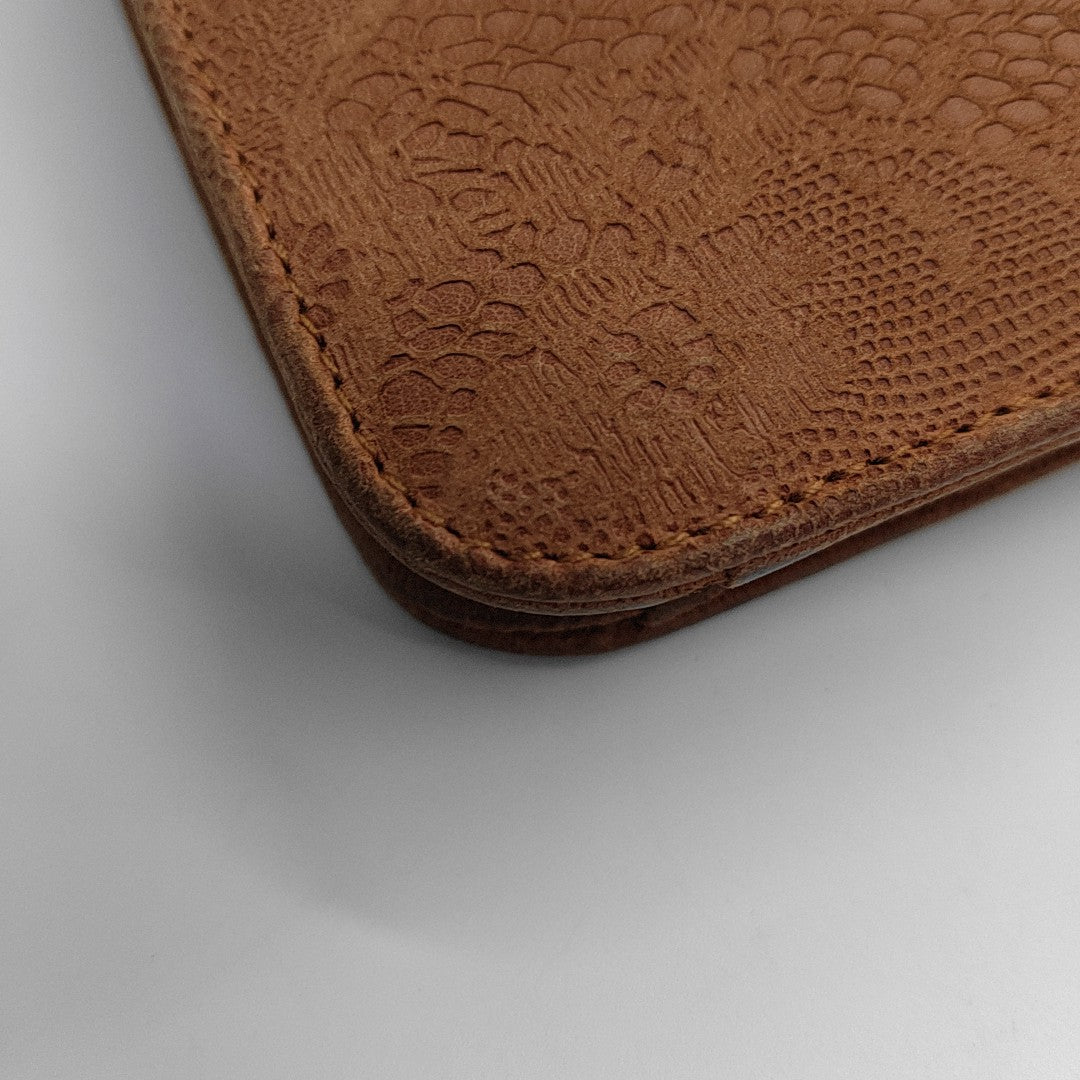 Calfskin Shoulder Bag Brown