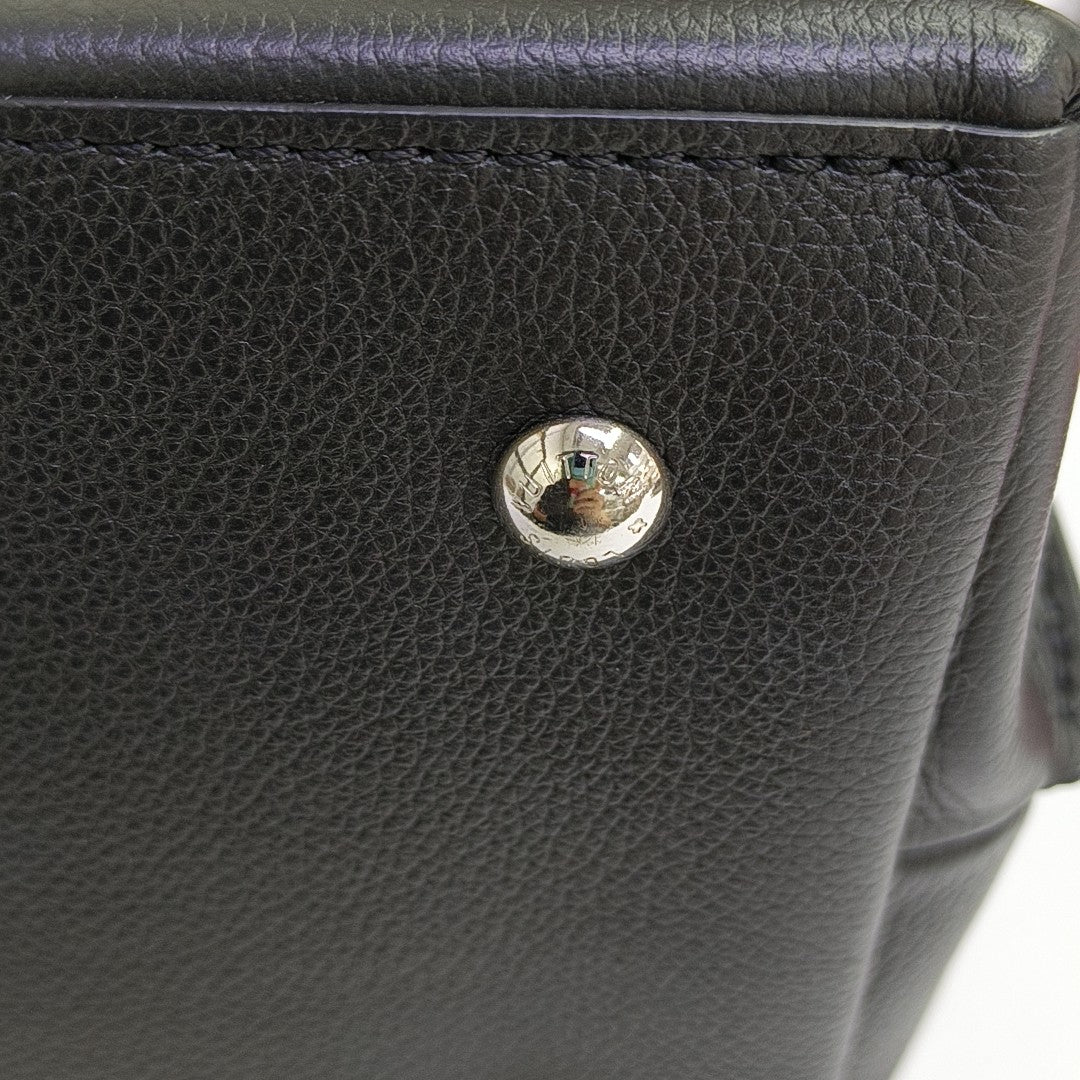 LOCKME EVER MM Calfskin Black
