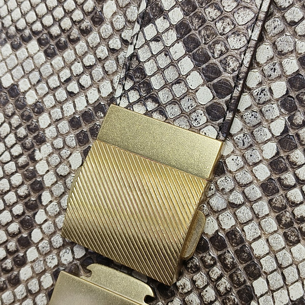 Marie Python Beige
