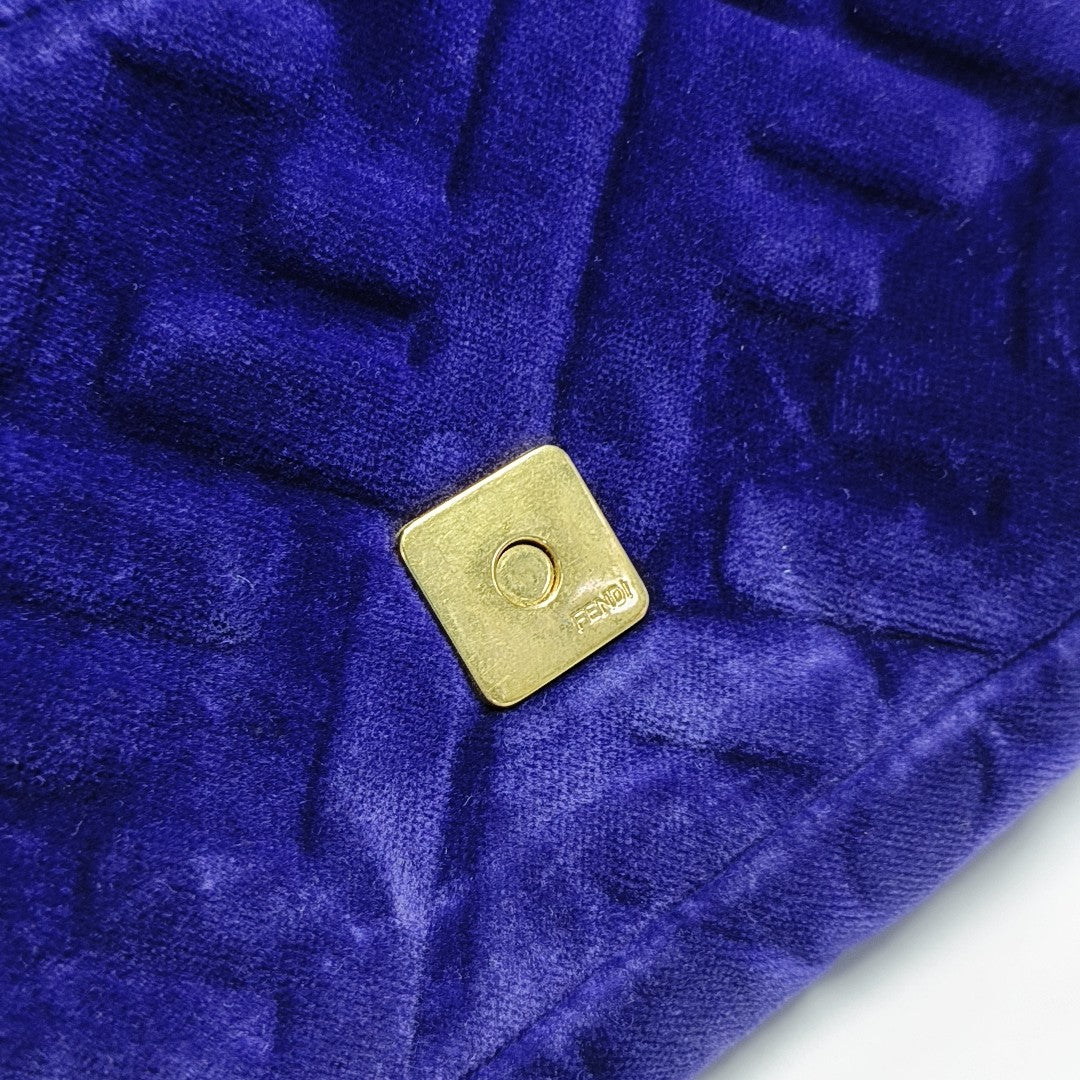Baguette Mini Velvet Purple