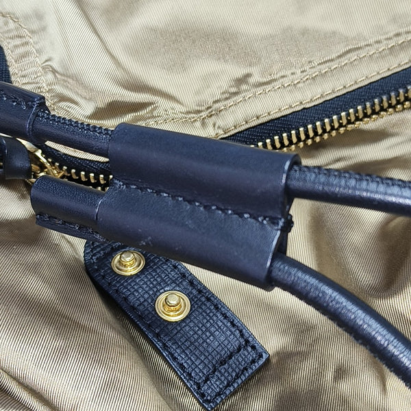 The Rucksack Medium Nylon Gold