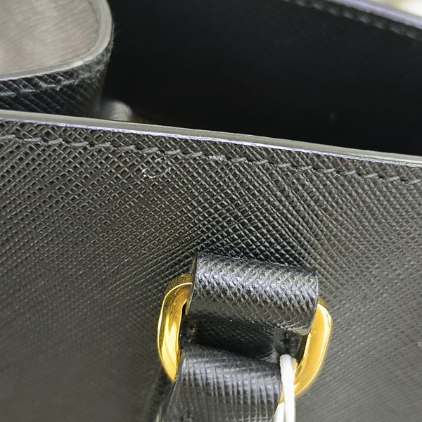 Bibliothèque Saffiano Calfskin Black