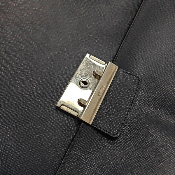Calfskin Top Handle Bag Blue