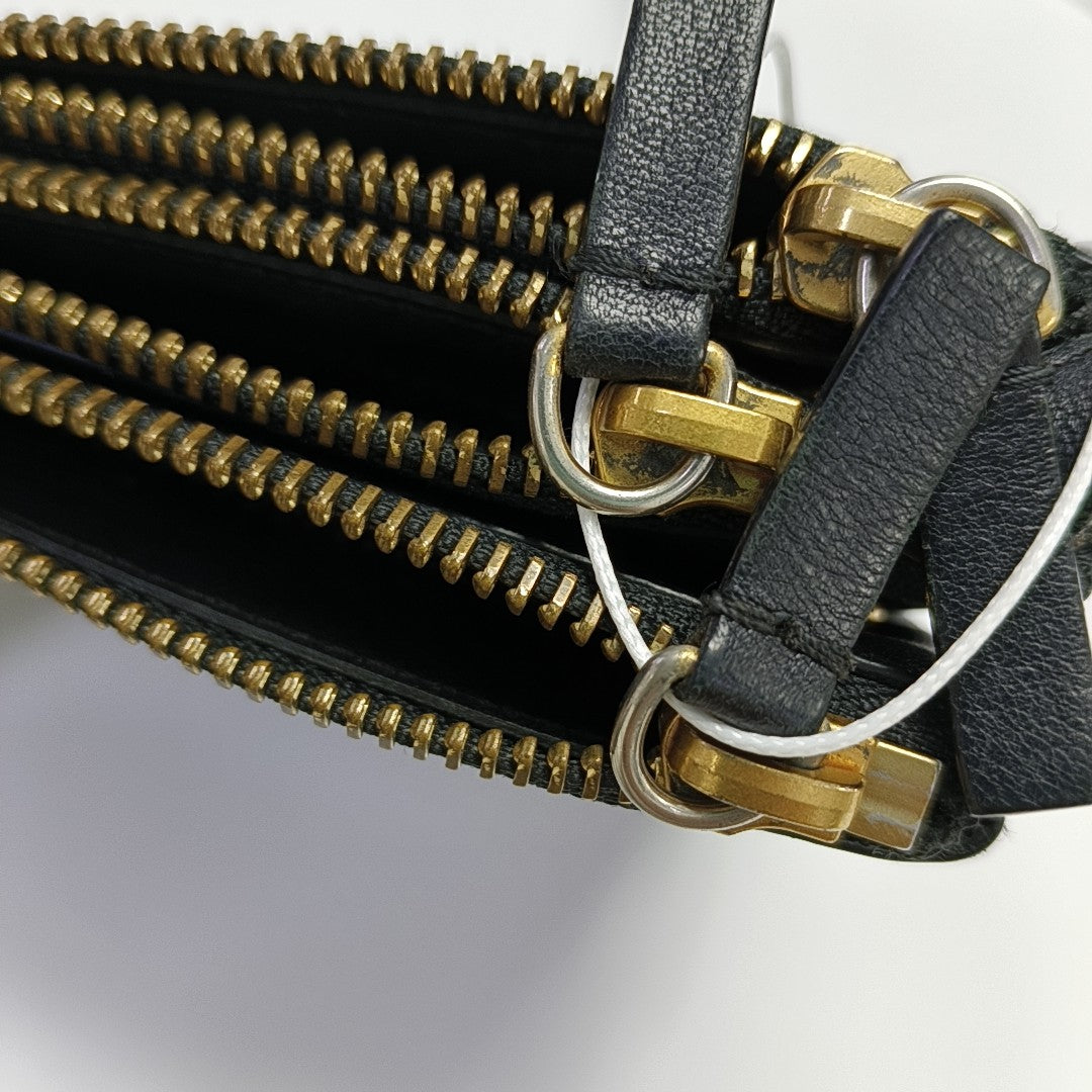 TRIO Small Lambskin Black