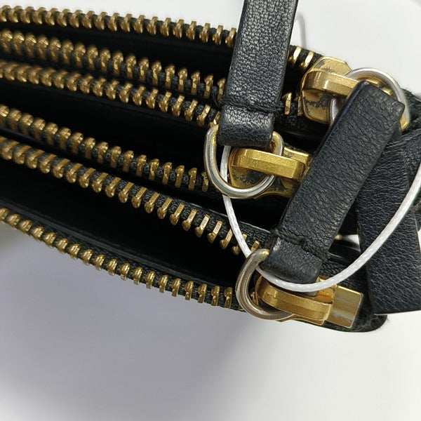 TRIO Small Lambskin Black