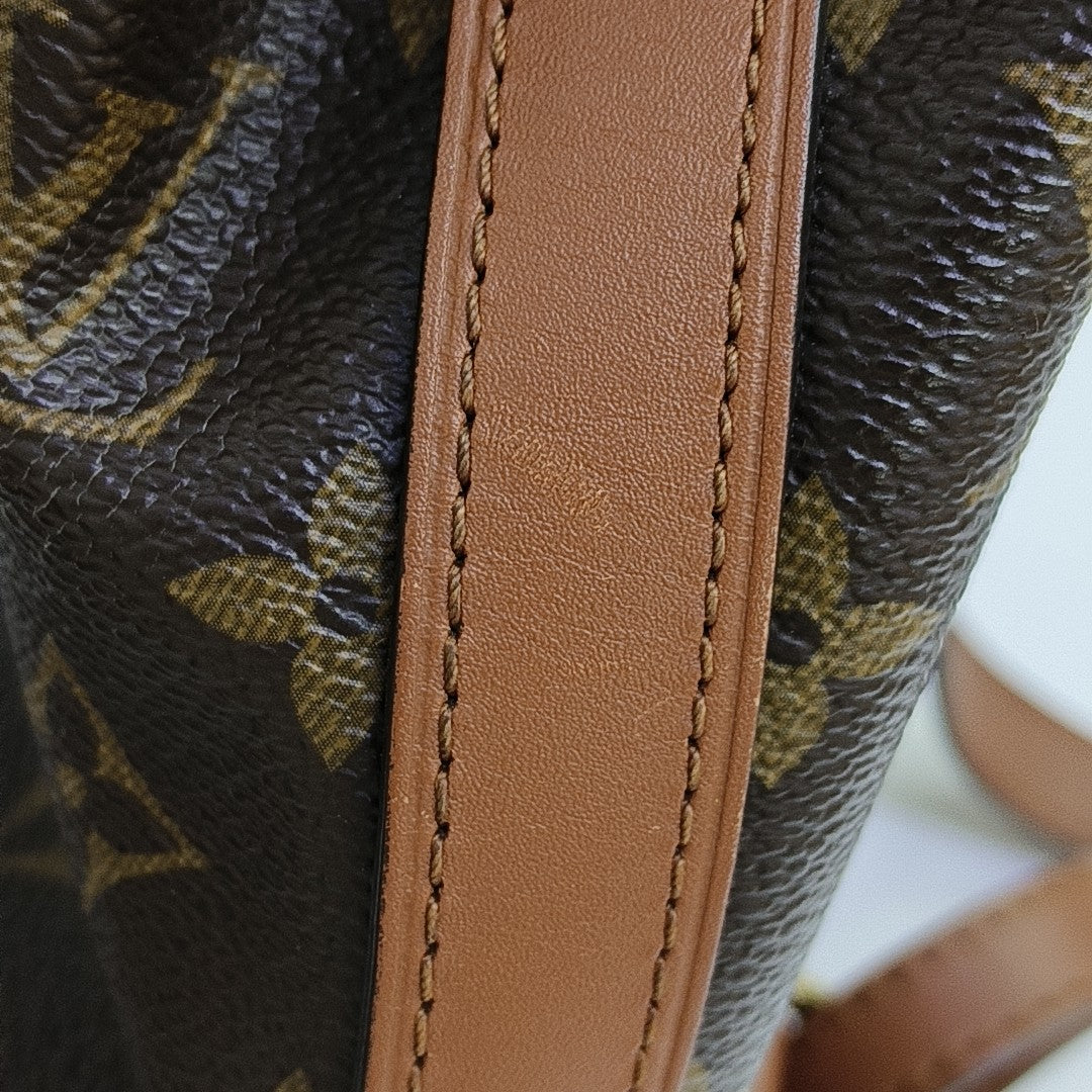 SPEEDY Nano Monogram lona revestida marrón
