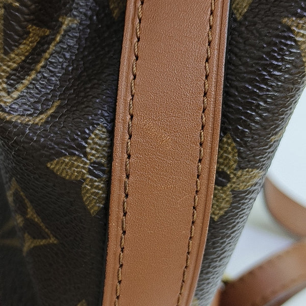 SPEEDY Nano Monogram lona revestida marrón