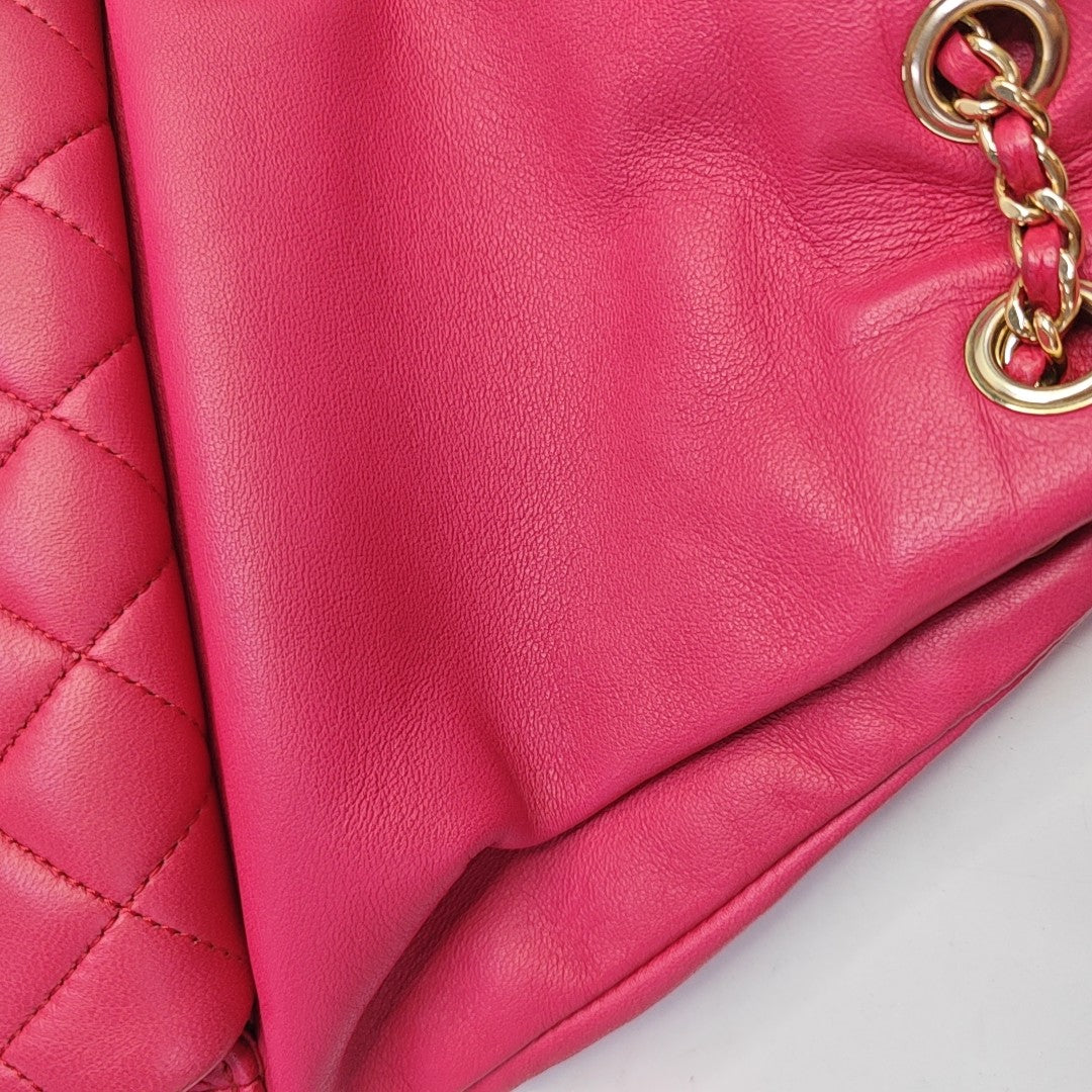 Quilted Lambskin Red