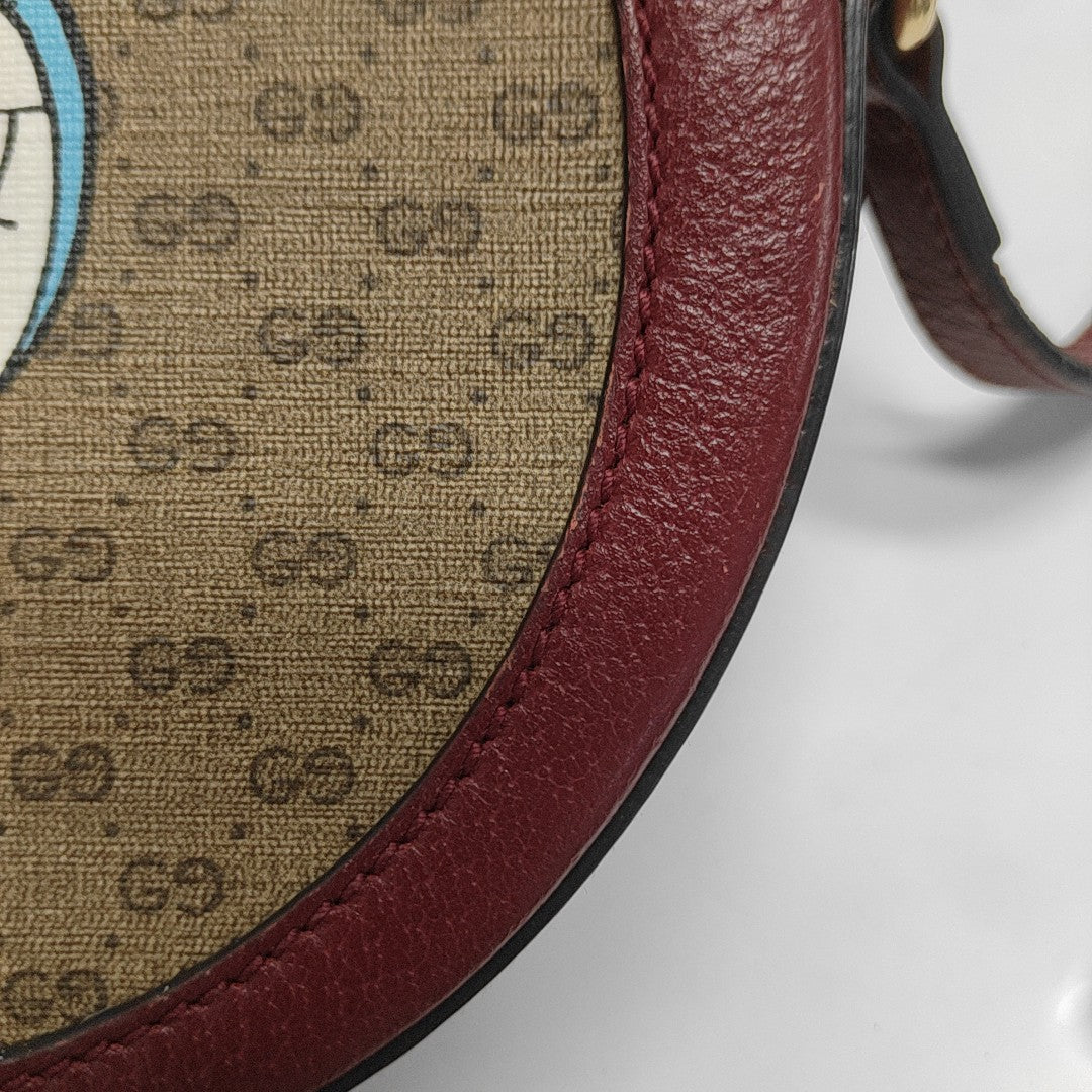 Doraemon X Gucci Monogram Coated Canvas Beige