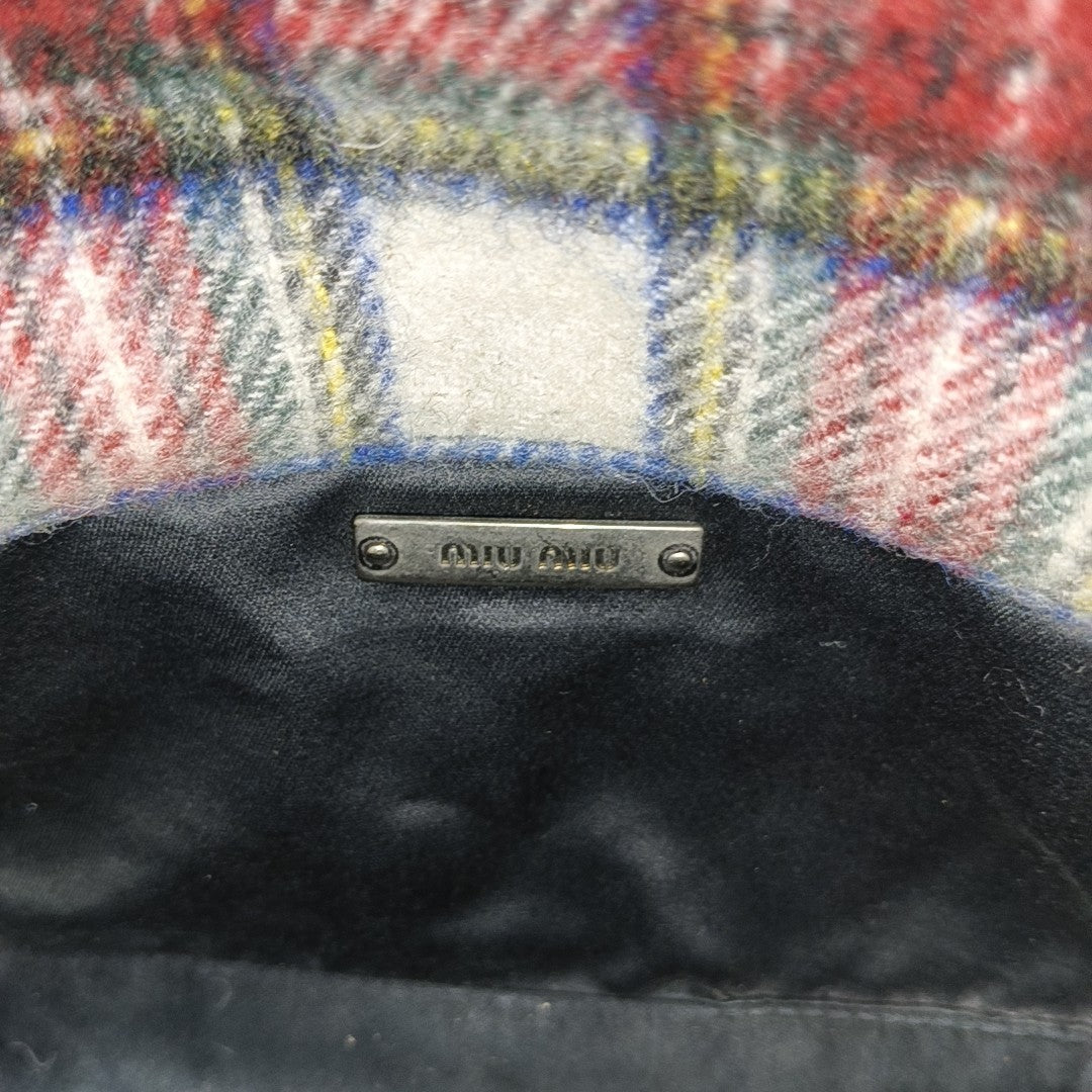 Wool Shoulder Bag Multicolor