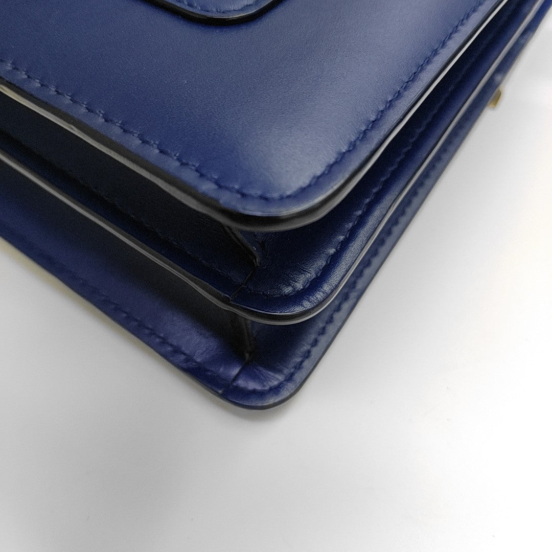 SERPENTI FOREVER Medium Calfskin Blue