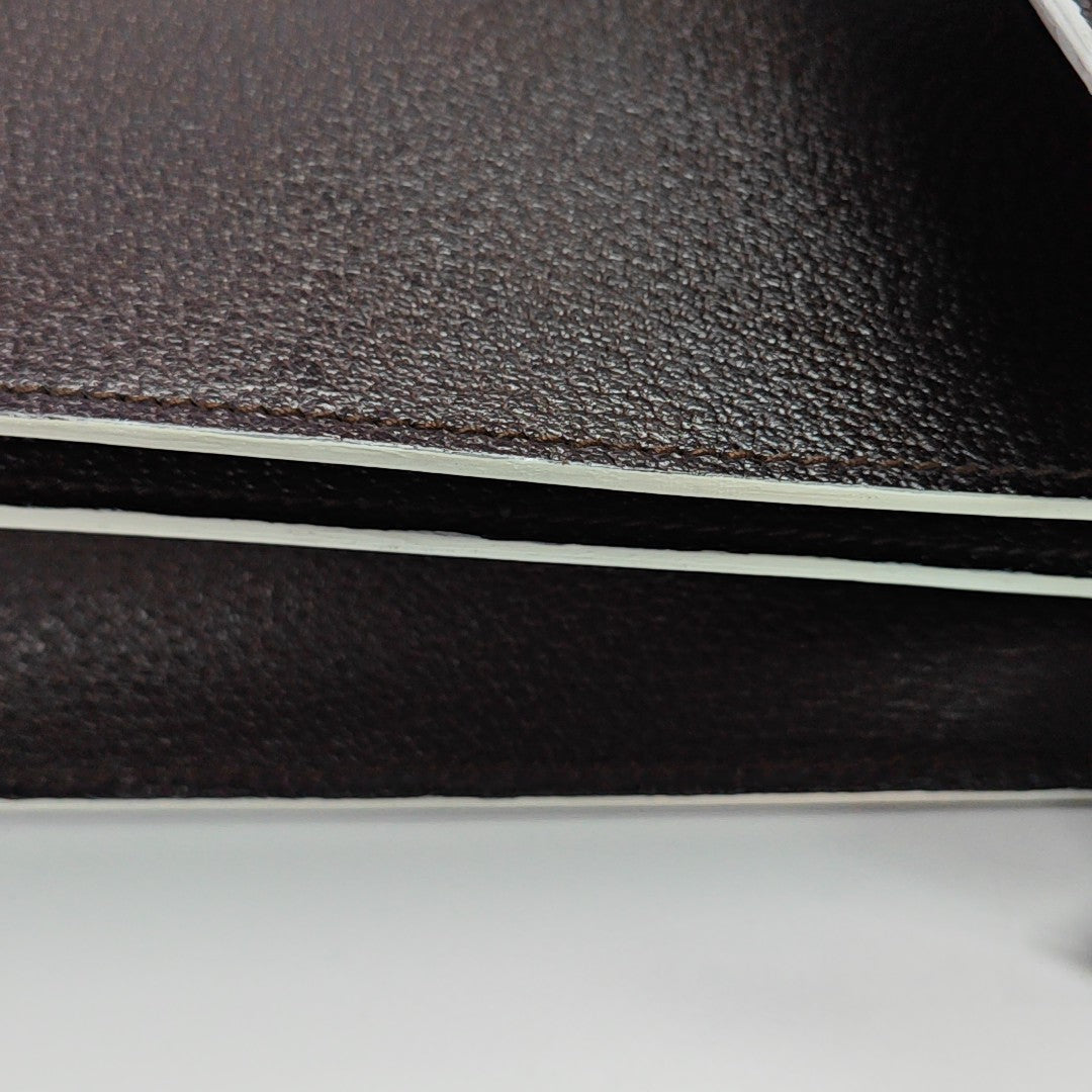 Calfskin Top Handle Bag Brown