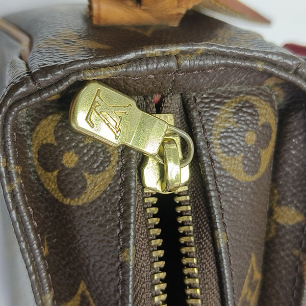 VIVA CITE Monogram Coated Canvas Brown