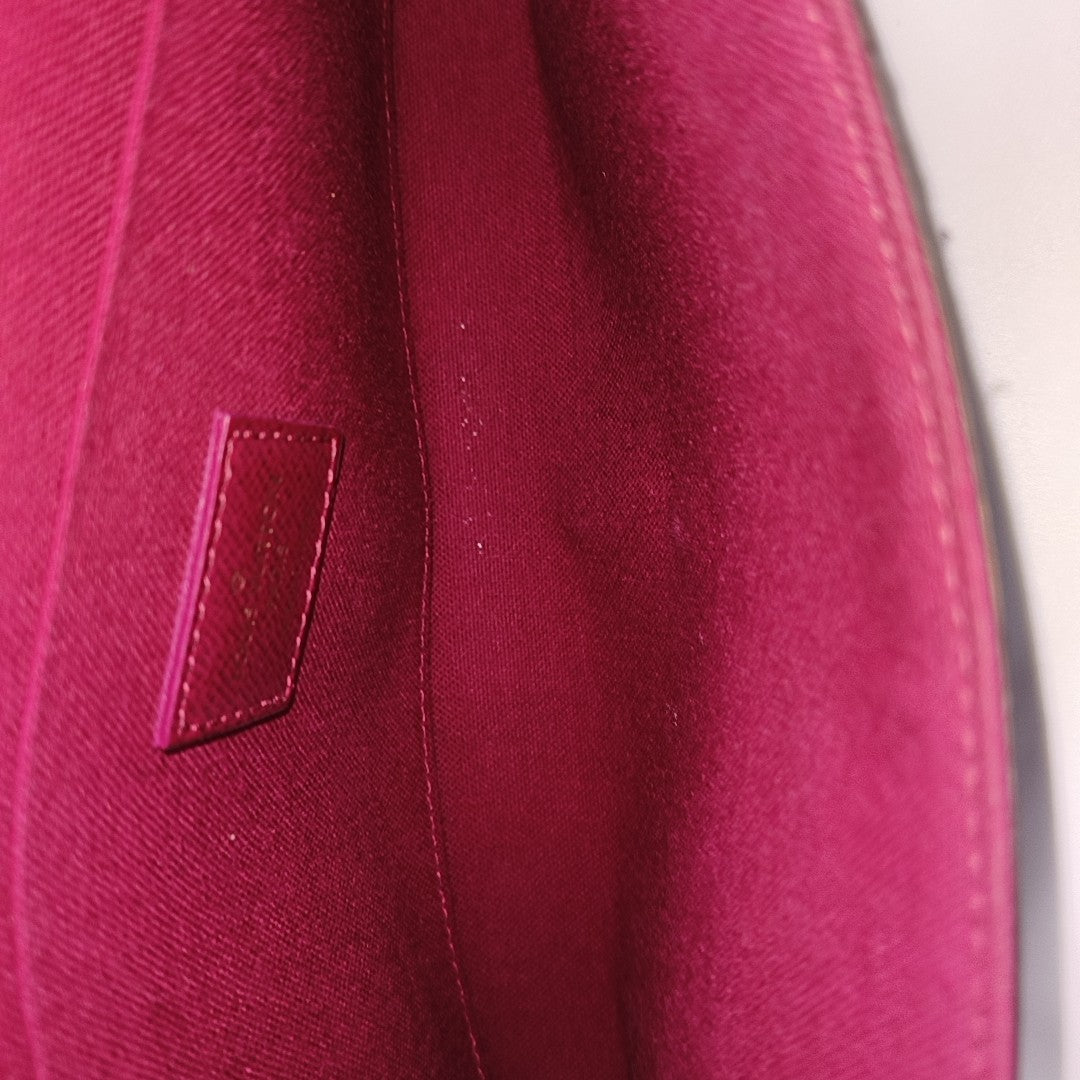 FÉLICIE Monogram Coated Canvas Brown