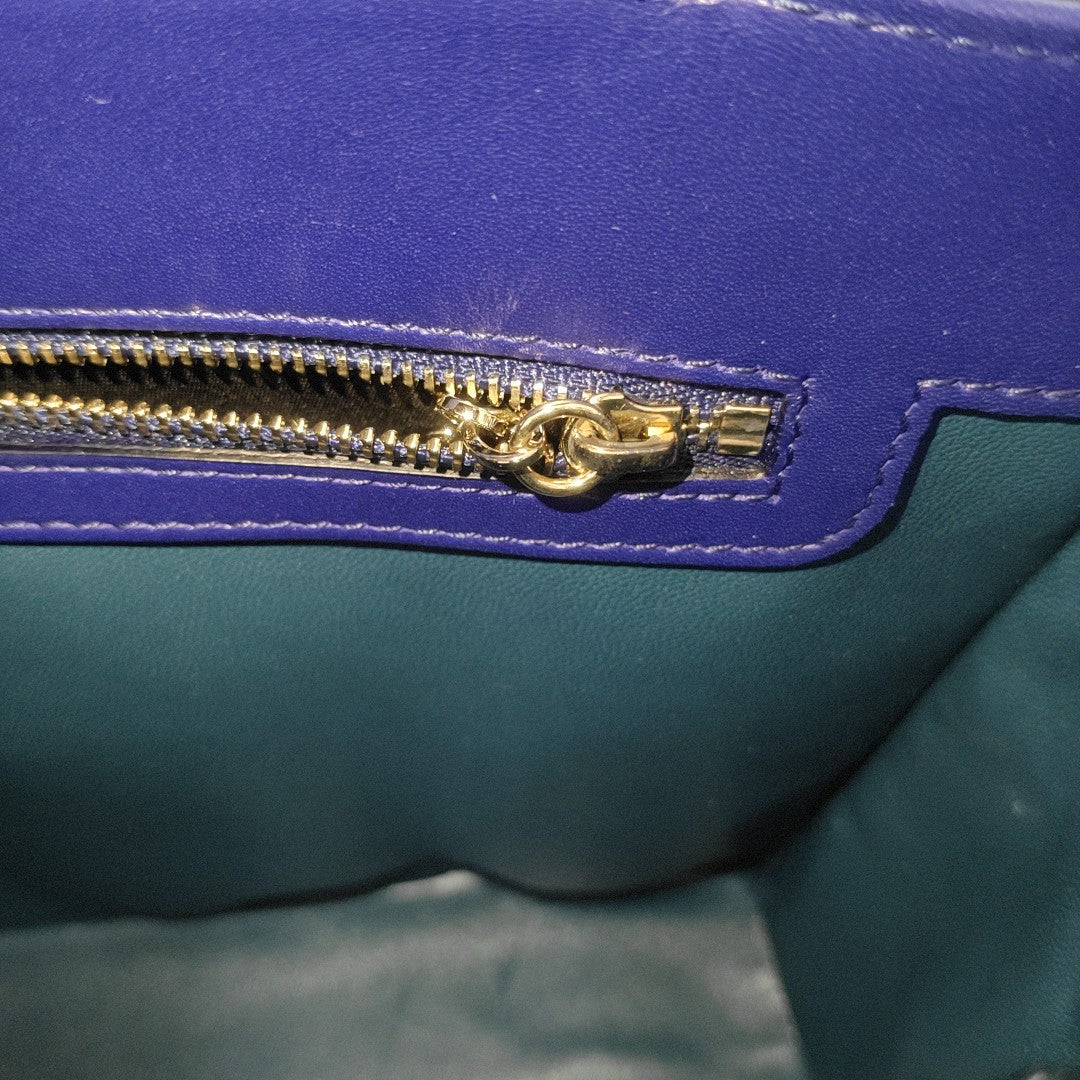 SERPENTI VIPER Calfskin Blue