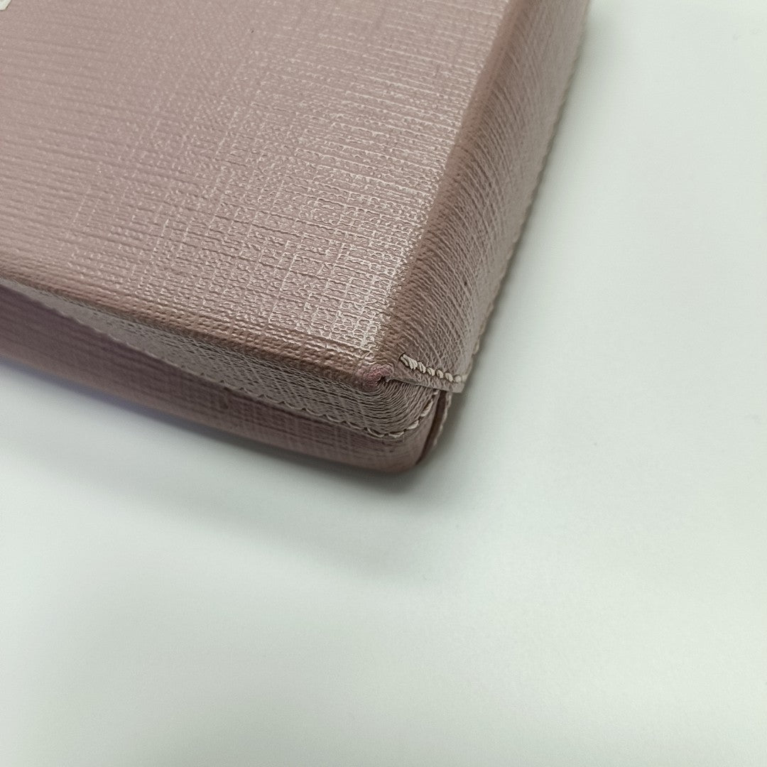 Shopping Bag Calfskin Pink