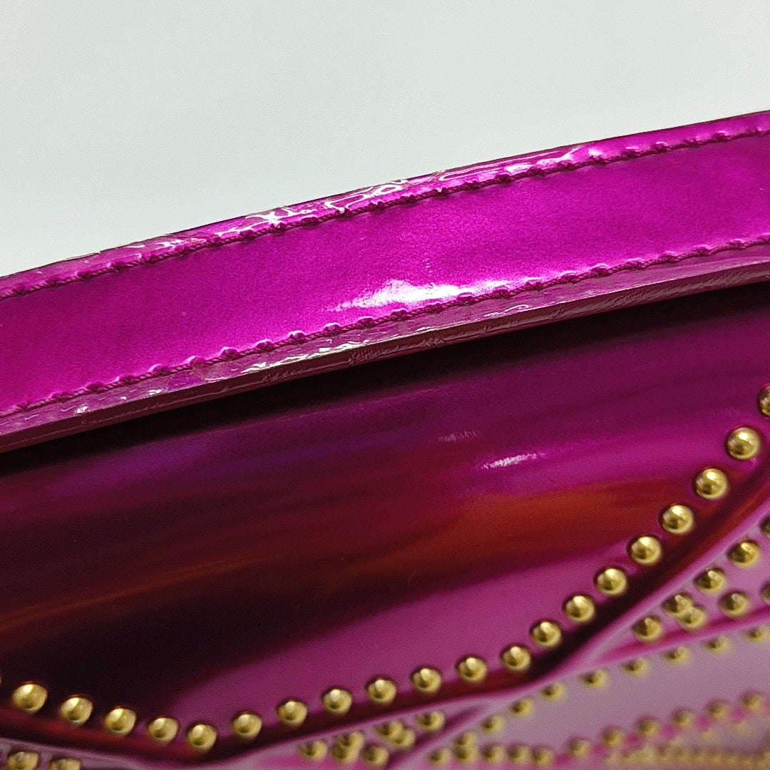 Diorama Cannage Patent Leather Red