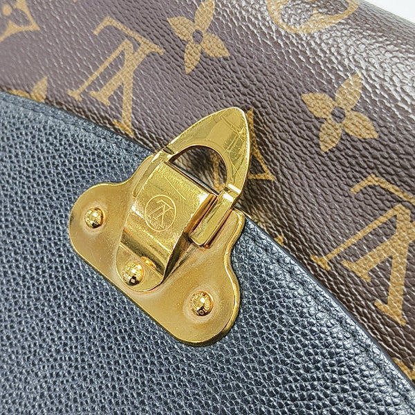 SAINT PLACIDE Monogram Coated Canvas Black