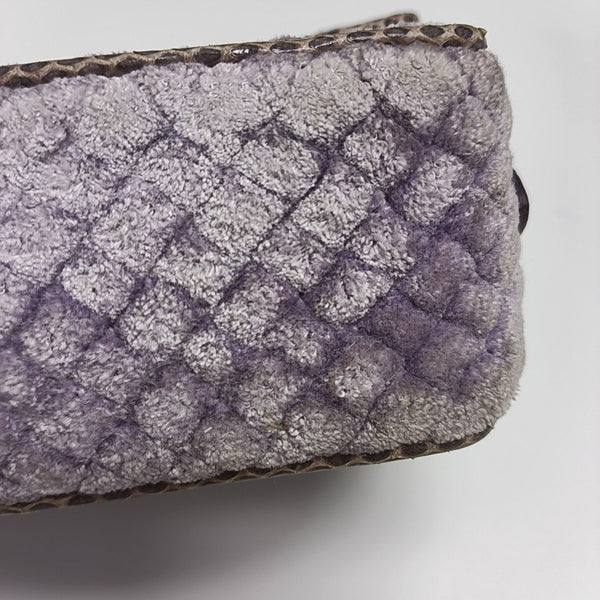 Quilted Velvet Purple