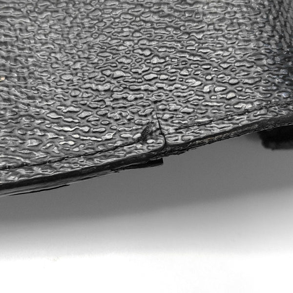 BRAZZA Damier Graphite Coated Canvas Gray Wallet