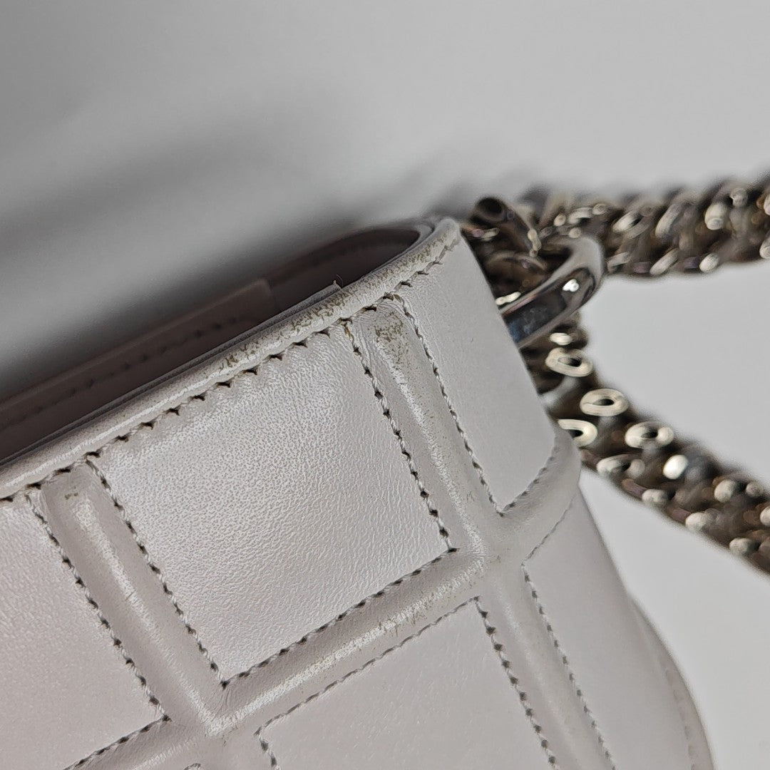 Diorama Medium Cannage Calfskin Pink