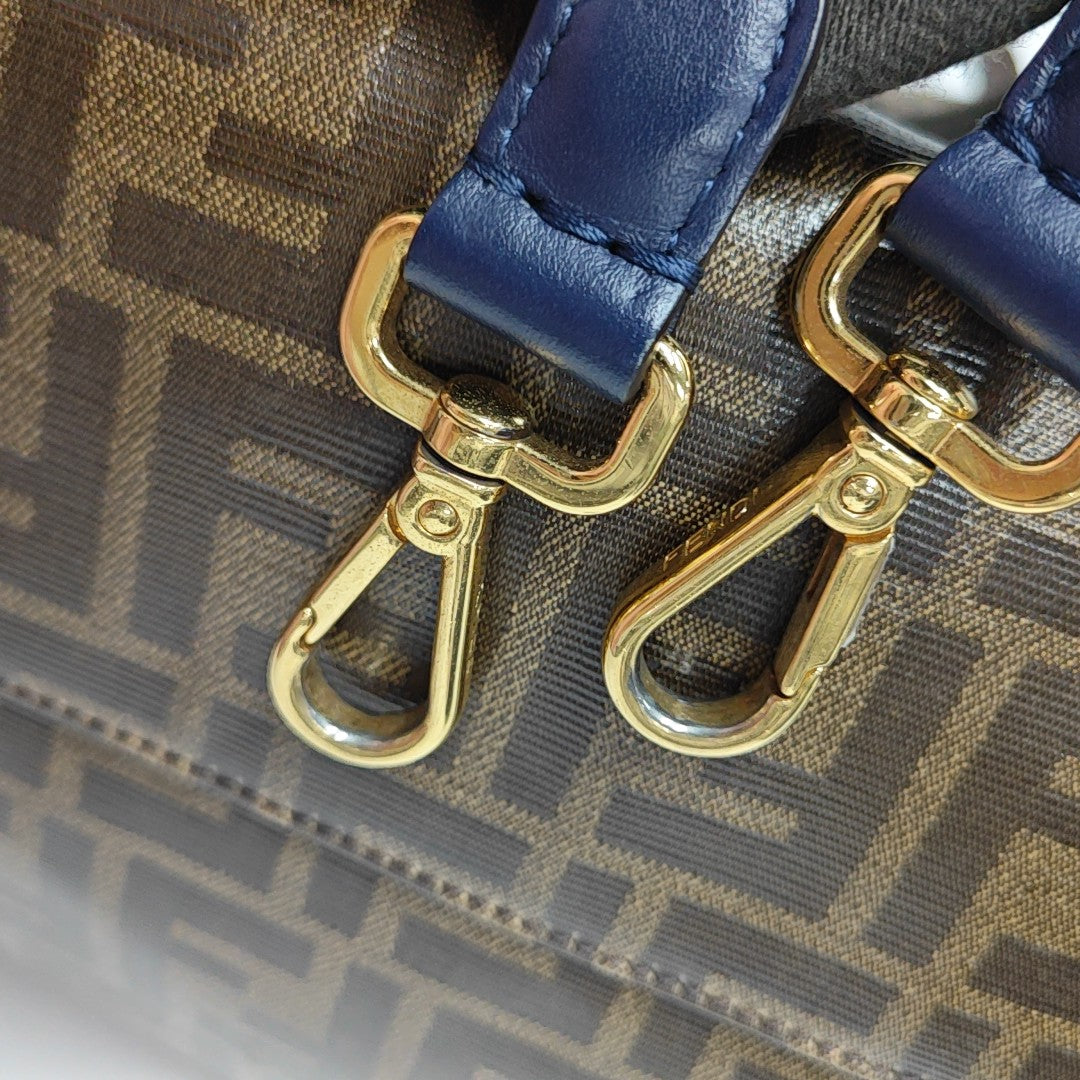 Mania Coated Canvas Brown