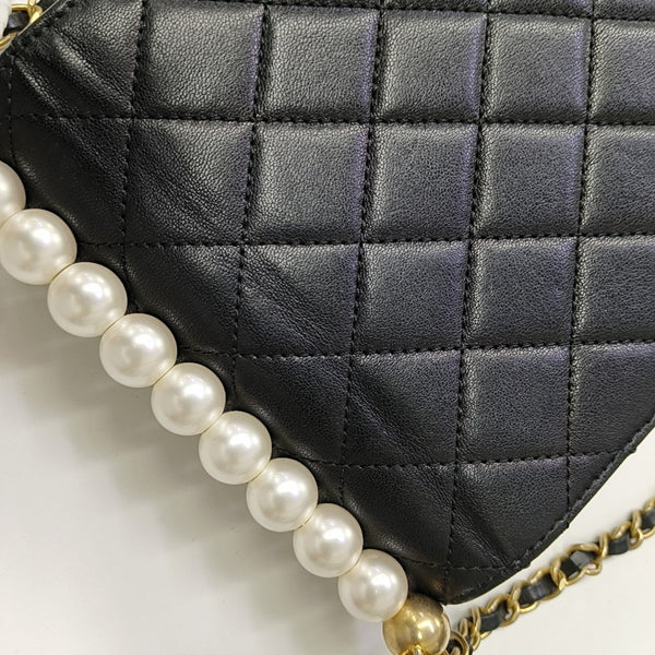 Quilted Lambskin Mini Black