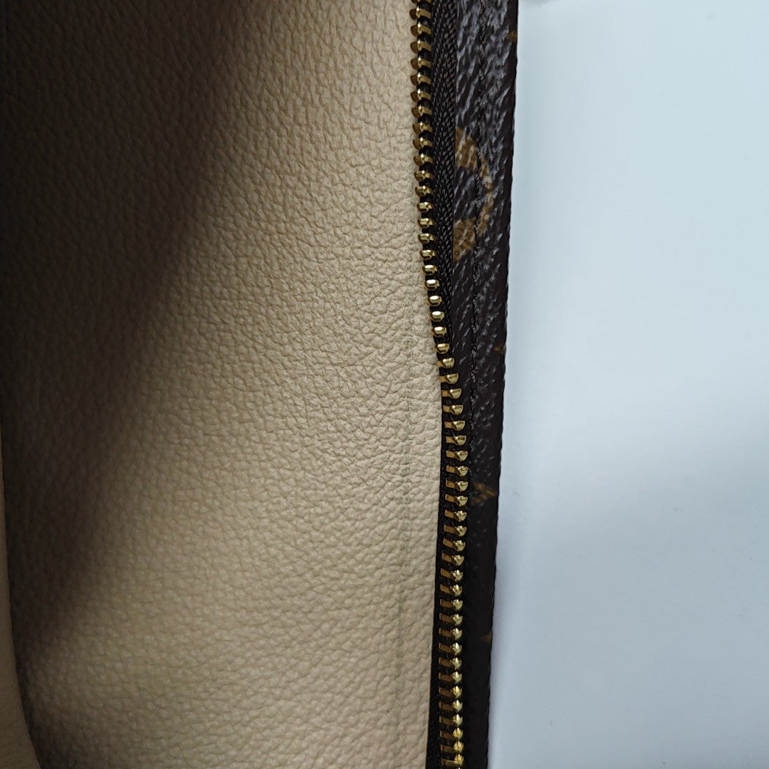 TOILET POCKET 26 Monogram Coated Canvas Brown
