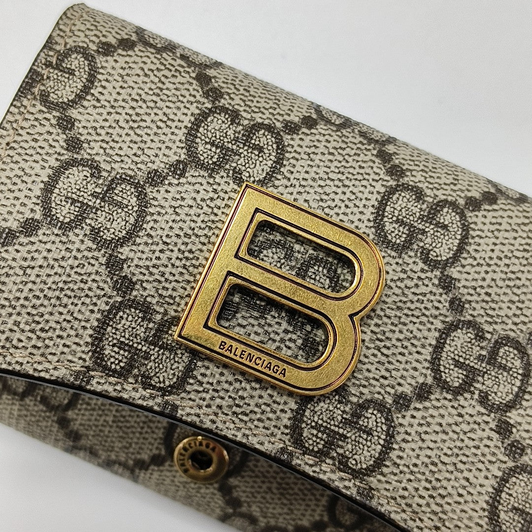 The Hacker Project Monogram Coated Canvas Beige