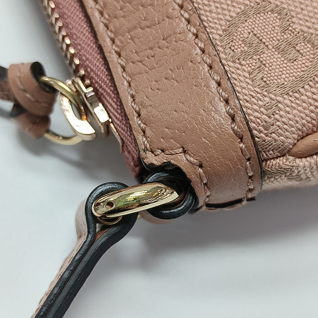 Ophidia Small Monogram Canvas Pink