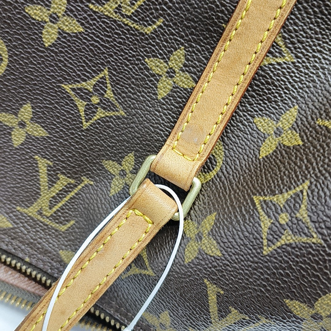PAPILLON 30 Monogram Coated Canvas Brown