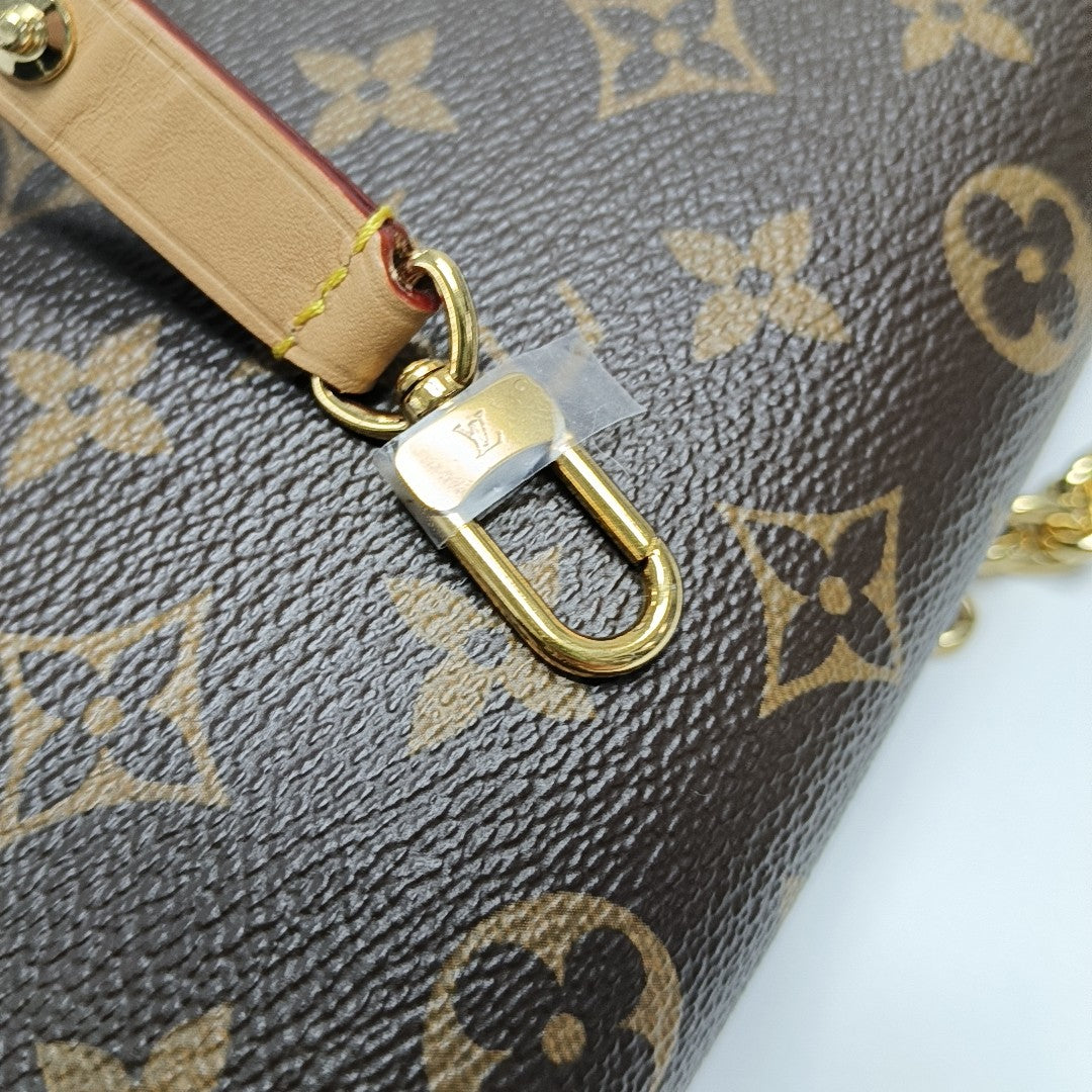 IVY Monogram Coated Canvas Brown