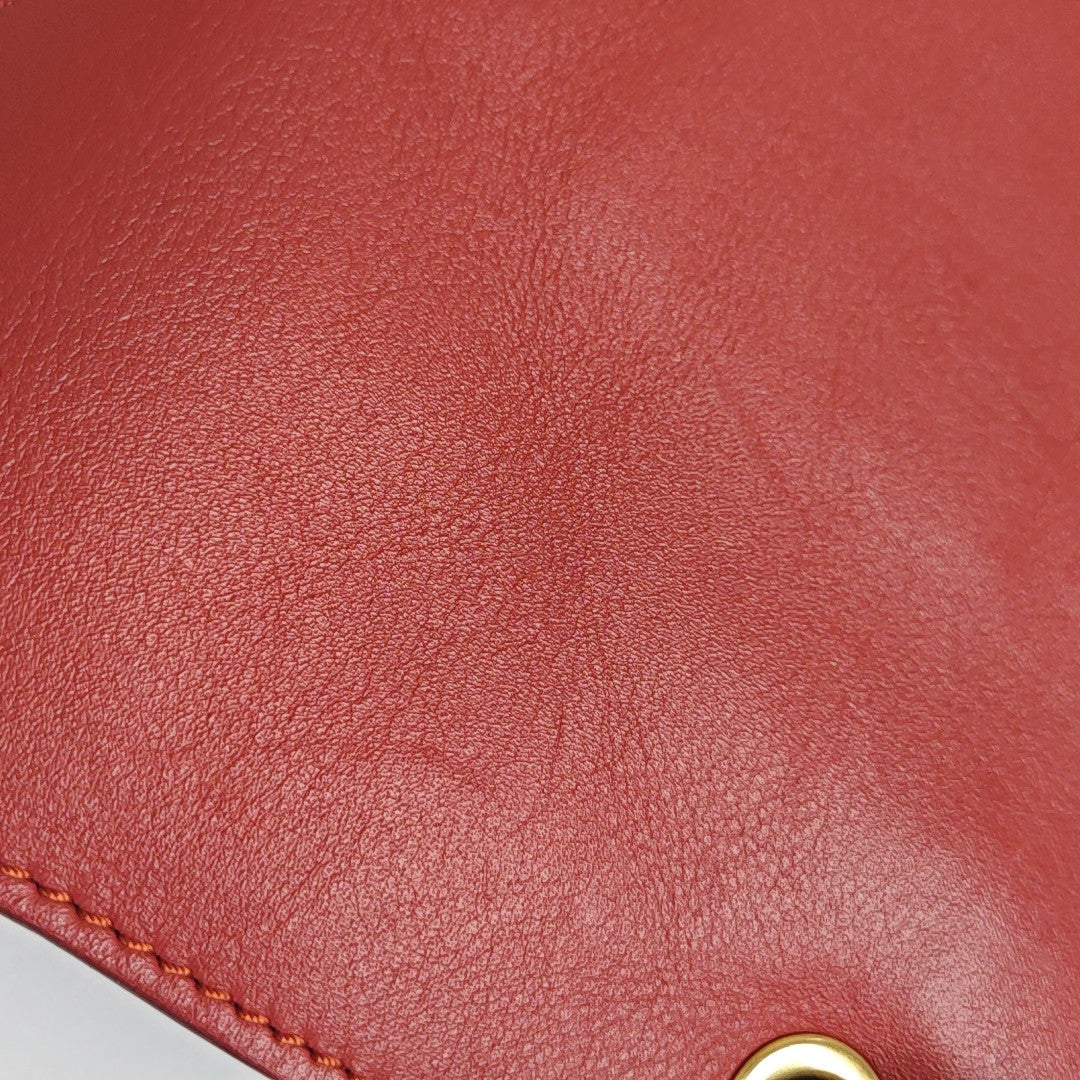 Roy Small Calfskin Red