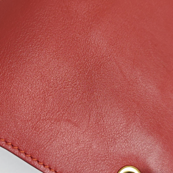 Roy Small Calfskin Red
