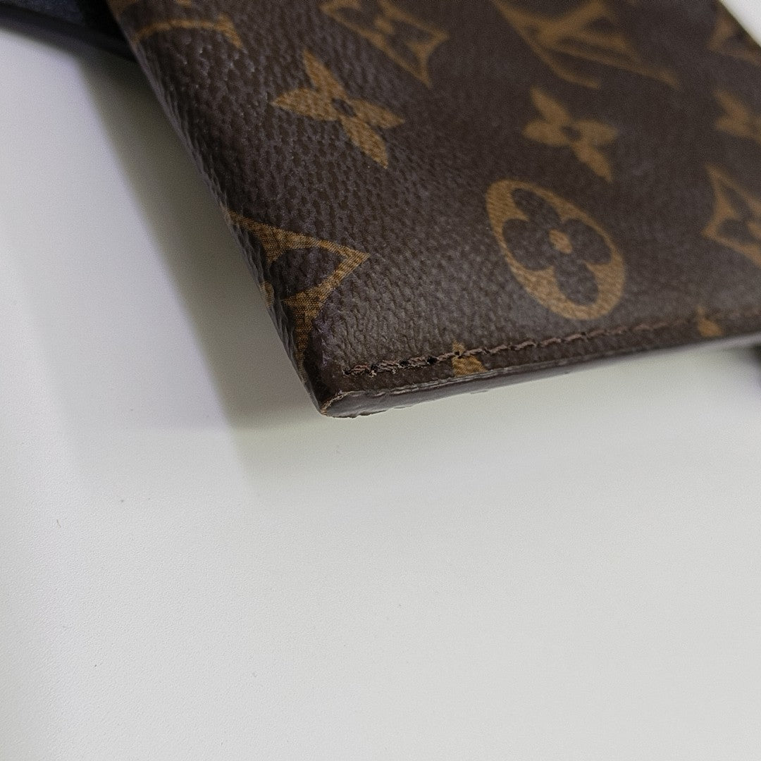 LOW KEY HOBO MM Monogram Calfskin Black