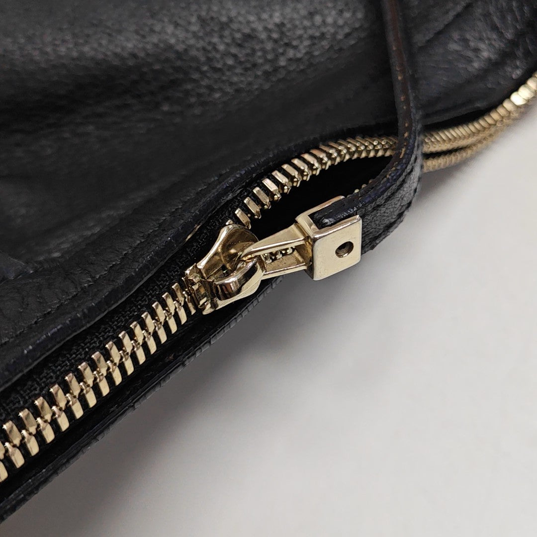 Calfskin Shoulder Bag Black