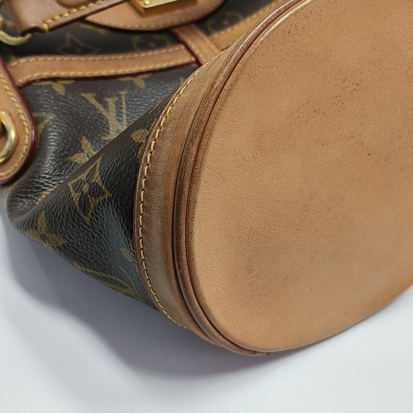 DUFFLE Monogram Coated Canvas Brown