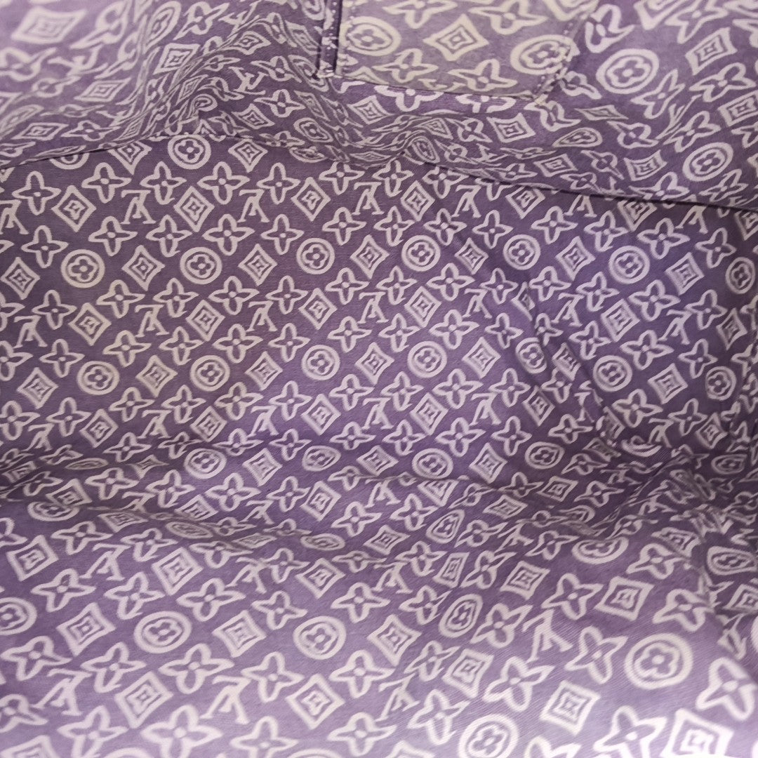 TAHITIENNE CABAS MM Monogram Canvas Purple