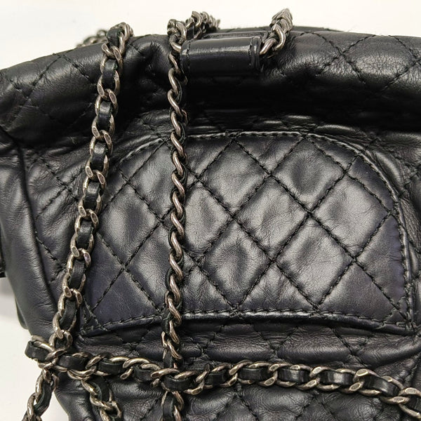 Quilted Calfskin Black