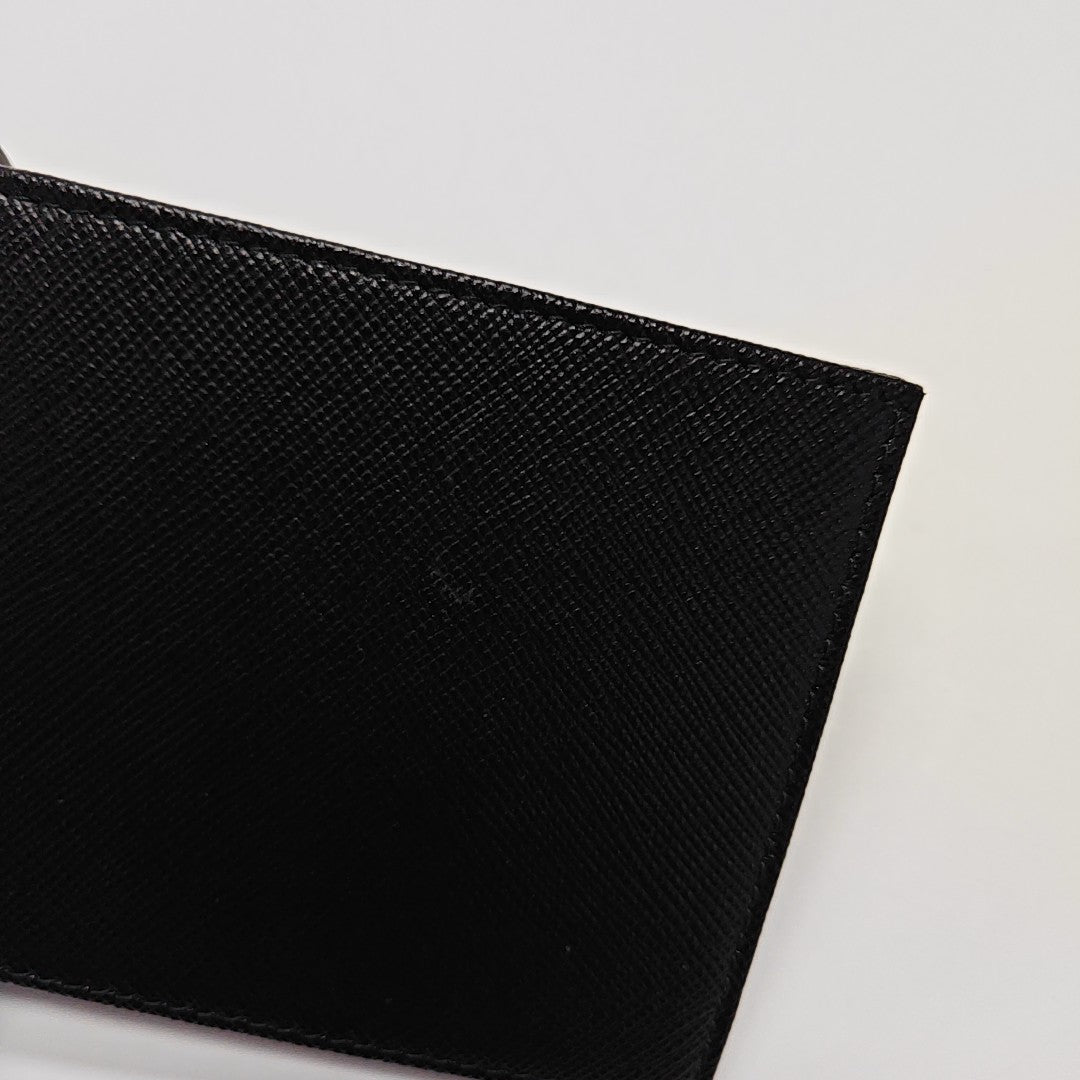 Saffiano Calfskin Wallet Black