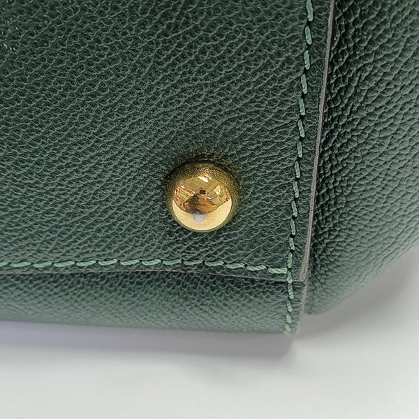 Buckle Calfskin Green