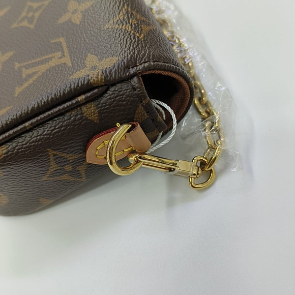 IVY Monogram Coated Canvas Brown