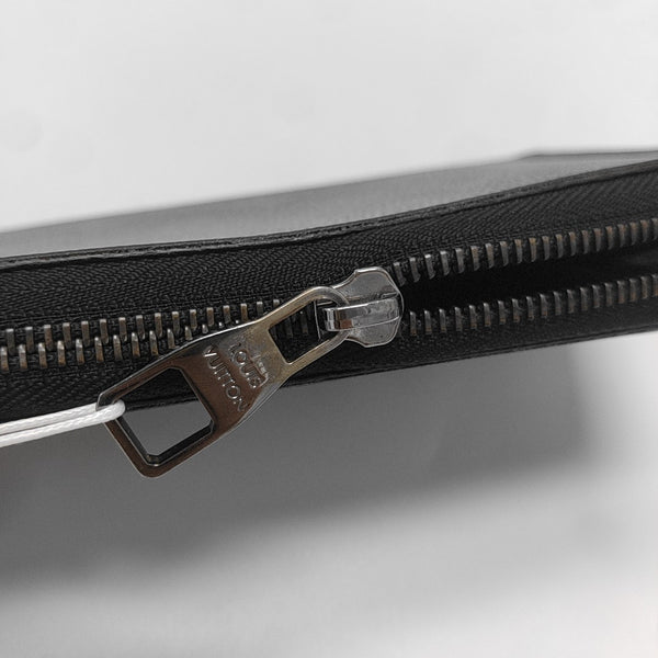 CLÉMENCE Monogram Coated Canvas Gray Wallet