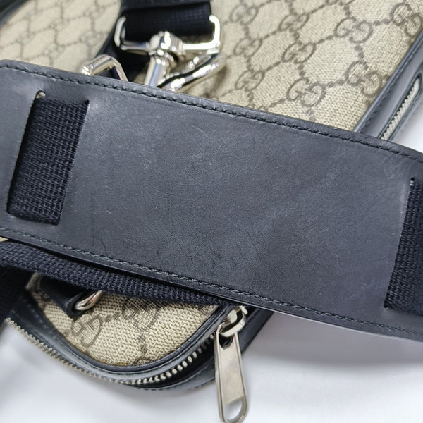 Monogram Coated Canvas Black